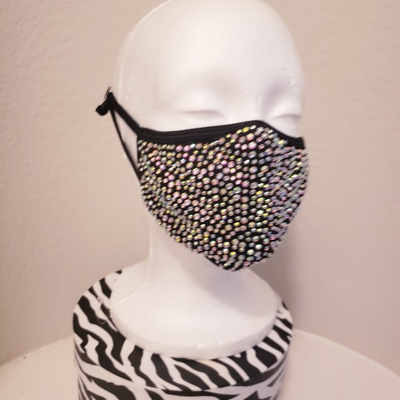Rhinestone FaceMask - Picture 2 of 3